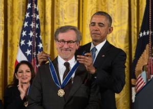 Obama hails Spielberg's 'boundless imagination'.jpg