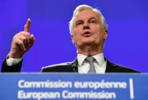 EU's Barnier says Brexit deal needed by Oct 2018.jpg
