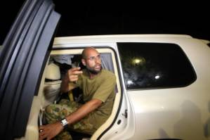 Kadhafi's son Seif 'set free' in Libya.jpg