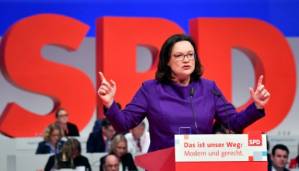 German Social Democrats to elect Andrea Nahles as first female leader.jpg