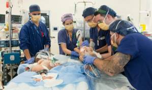 Conjoined Bhutanese twins separated in Australia surgery.jpg