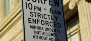 Teenage Curfews All Through the Night Teenage Curfews All Through the Night