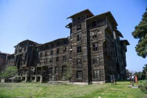 Europe's largest wooden building awaits salvation off Istanbul.jpg