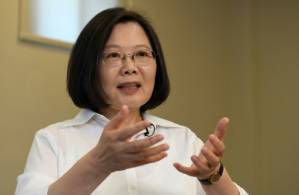 Taiwan's Tsai urges world to stand up to China AFP interview.jpg