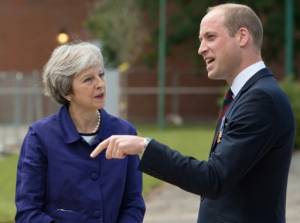 Theresa May, Prince William mark centenary of key WW1 battle.jpg