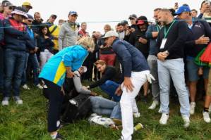 Organisers offer support as Ryder Cup fan blinded by tee shot.jpg