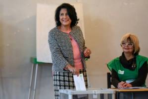 Ex-diplomat Zurabishvili elected Georgia's first woman president.jpg