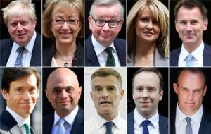Candidates face first cull in battle to be British PM.jpg Candidates face first cull in battle to be British PM.jpg