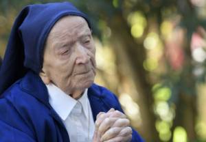 French nun, Europe's oldest person, turns 117 after surviving Covid.jpg