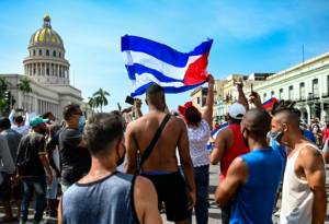 Rare anti-government protests erupt in Cuba.jpg Rare anti-government protests erupt in Cuba.jpg