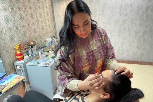 Beauty salon a women's haven in the Taliban's Kabul
