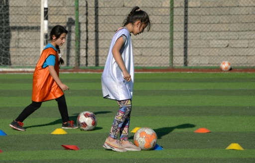 Football brings hope to Iraqi girls in ex-IS town