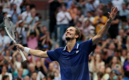 Grand Slam bid foiled as Medvedev wins US Open.jpg Grand Slam bid foiled as Medvedev wins US Open.jpg