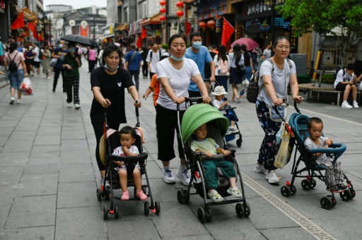 China's birthrate plummets to lowest figure in decades