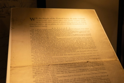 Rare original copy of US constitution auctioned for $43 mn.jpg