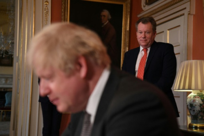 Britain's Johnson left reeling after Brexit minister quits.jpg Britain's Johnson left reeling after Brexit minister quits.jpg
