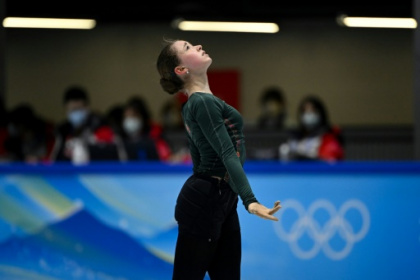 Teenage skater Valieva in action as fury mounts over Olympic reprieve.jpg Teenage skater Valieva in action as fury mounts over Olympic reprieve.jpg