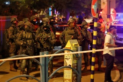Israel launches manhunt after attack kills three.jpg Israel launches manhunt after attack kills three.jpg