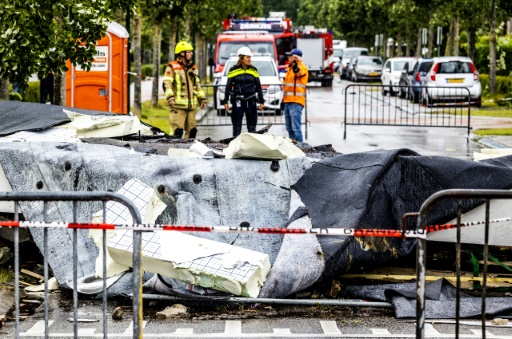 Une tornade, un phénomène rare aux Pays-Bas, fait un mort et neuf blessés