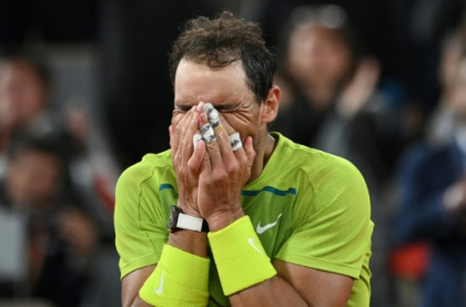 Nadal downs Djokovic in late-night epic to reach 15th French Open semi-final.jpg Nadal downs Djokovic in late-night epic to reach 15th French Open semi-final.jpg