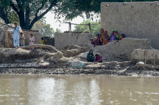 'A matter of honour': Women forced to stay in flooded Pakistan village