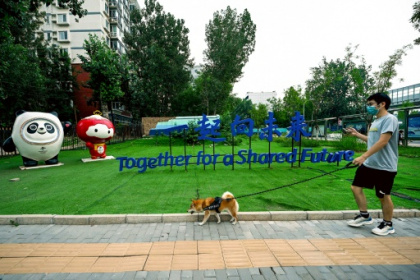 Xi's 'Chinese Dream' flickers in one Beijing neighbourhood.jpg Xi's 'Chinese Dream' flickers in one Beijing neighbourhood.jpg