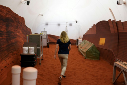 NASA unveils 'Mars' habitat for year-long experiments on Earth.jpg NASA unveils 'Mars' habitat for year-long experiments on Earth.jpg