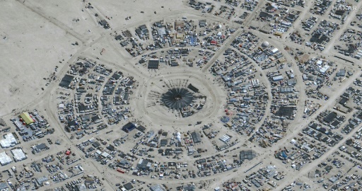 Thousands stuck in deep mud at Burning Man festival.