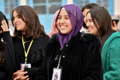 Music beats the blues in Tunisian youth project.jpg Music beats the blues in Tunisian youth project.jpg