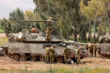 Israel on alert after Iranian threat as Gaza war grinds on.jpg Israel on alert after Iranian threat as Gaza war grinds on.jpg