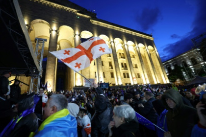 Thousands rally in Georgia after parliament passes 'foreign influence' law.jpg Thousands rally in Georgia after parliament passes 'foreign influence' law.jpg