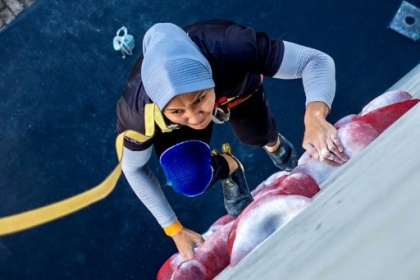 Indonesian speed climbers race for rare Olympic gold.jpg Indonesian speed climbers race for rare Olympic gold.jpg