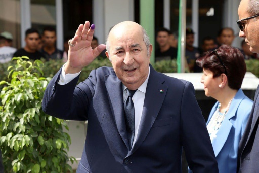 Algeria's Tebboune re-elected president for second term