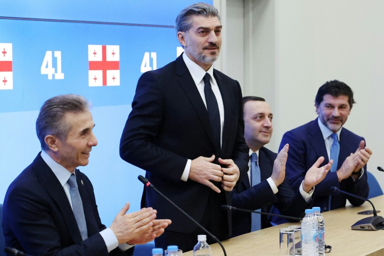 Mikheil Kavelashvili, ex-Man City striker and Georgia's disputed far-right president
