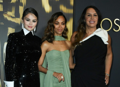 (L-R) Selena Gomez, Zoe Saldana and Karla Sofia Gascon all earned Golden Globes nominations for their work in 'Emilia Perez' (L-R) Selena Gomez, Zoe Saldana and Karla Sofia Gascon all earned Golden Globes nominations for their work in 'Emilia Perez'