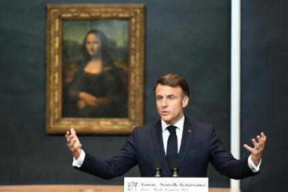 Emmanuel Macron said the Mona Lisa would have its own 'independently accessible' exhibition spot Emmanuel Macron said the Mona Lisa would have its own 'independently accessible' exhibition spot