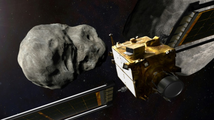 In 2022, NASA's Double Asteroid Redirection Test (DART) deliberately smashed a spacecraft into the 160-metre-wide Dimorphos asteroid, successfully altering its orbit around a larger space rock In 2022, NASA's Double Asteroid Redirection Test (DART) deliberately smashed a spacecraft into the 160-metre-wide Dimorphos asteroid, successfully altering its orbit around a larger space rock