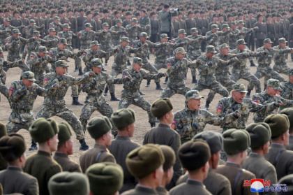 South Korean and Western intelligence agencies have said that more than 10,000 soldiers from the reclusive state were sent to Russia last year South Korean and Western intelligence agencies have said that more than 10,000 soldiers from the reclusive state were sent to Russia last year