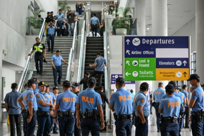Police arrested former Philippines president Rodrigo Duterte as he arrived at Manila's international Airport Police arrested former Philippines president Rodrigo Duterte as he arrived at Manila's international Airport