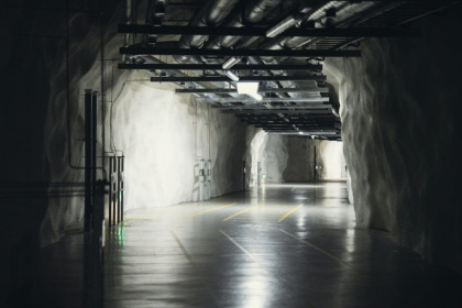 With space for 6,000 people, the Merihaka shelter in central Helsinki houses an underground playground, several ball courts and a gym With space for 6,000 people, the Merihaka shelter in central Helsinki houses an underground playground, several ball courts and a gym