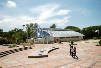 A view in 2012 of the Chalatenango Tech Institute in El Salvador, built with funding by the US Millennium Challenge Corporation with the goal of improving opportunities in the country's poor northern region A view in 2012 of the Chalatenango Tech Institute in El Salvador, built with funding by the US Millennium Challenge Corporation with the goal of improving opportunities in the country's poor northern region