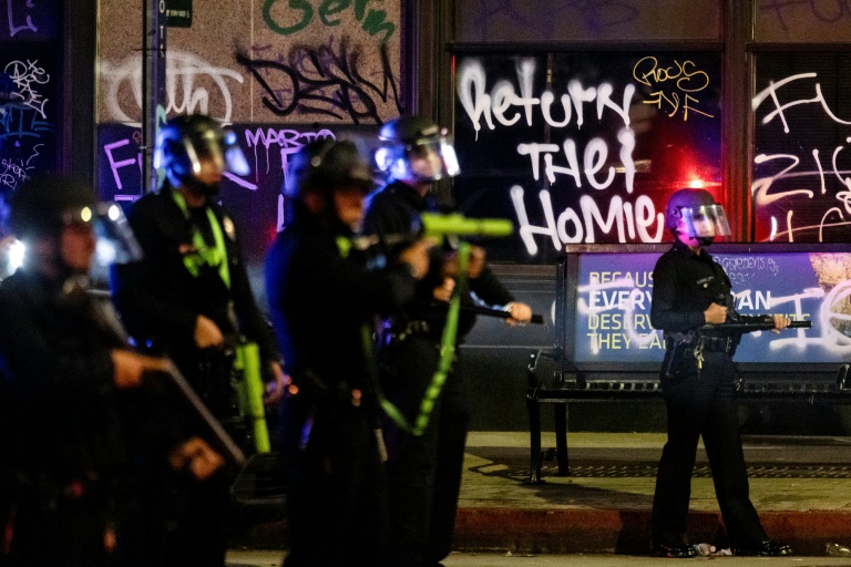 Trump deploys Marines as tensions rise over Los Angeles protests