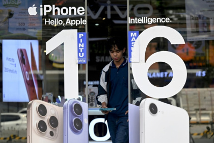 Apple chief Tim Cook says most of the iPhones brought into the United States will originate in India as the tech company tries to soften the blow from the US trade war with China - SONNY TUMBELAKA (AFP) Apple chief Tim Cook says most of the iPhones brought into the United States will originate in India as the tech company tries to soften the blow from the US trade war with China - SONNY TUMBELAKA (AFP)