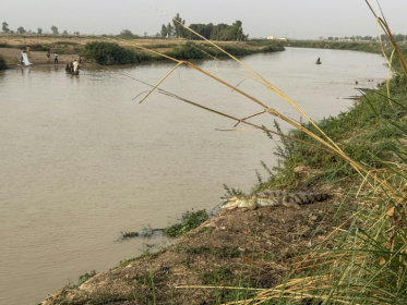 Locals say Nigeria's Matan Fada river is disappearing - Suzanne Lassen (AFP) Locals say Nigeria's Matan Fada river is disappearing - Suzanne Lassen (AFP)