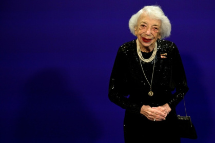 'Be human! That is what I ask you to do,' Margot Friedlaender would tell her many audiences - John MACDOUGALL (AFP) 'Be human! That is what I ask you to do,' Margot Friedlaender would tell her many audiences - John MACDOUGALL (AFP)