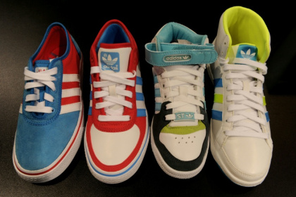Adidas and Puma still have rival factories in their hometown in southern Germany - CHRISTOF STACHE (AFP) Adidas and Puma still have rival factories in their hometown in southern Germany - CHRISTOF STACHE (AFP)