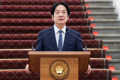 Taiwanese President Lai Ching-te delivered wide-ranging remarks Tuesday on the need 'to prepare for war to avoid war' and also bolster the island's economic resilience - CHENG Yu-chen (AFP) Taiwanese President Lai Ching-te delivered wide-ranging remarks Tuesday on the need 'to prepare for war to avoid war' and also bolster the island's economic resilience - CHENG Yu-chen (AFP)