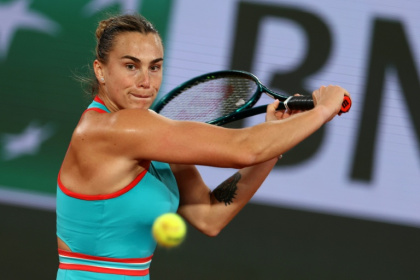 Aryna Sabalenka dropped just one game in a first-round demolition of Kamilla Rakhimova - Alain JOCARD (AFP) Aryna Sabalenka dropped just one game in a first-round demolition of Kamilla Rakhimova - Alain JOCARD (AFP)
