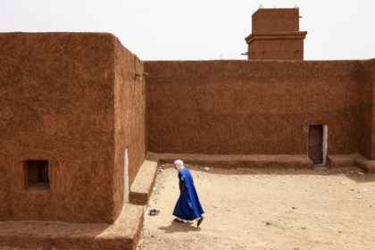 Oualata in Mauritania is one of a UNESCO-listed quartet of ancient, fortified towns or 'ksour' - PATRICK MEINHARDT (AFP) Oualata in Mauritania is one of a UNESCO-listed quartet of ancient, fortified towns or 'ksour' - PATRICK MEINHARDT (AFP)