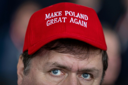 Fans of US President Donald Trump met for a conservative political conference in Poland - Wojtek RADWANSKI (AFP) Fans of US President Donald Trump met for a conservative political conference in Poland - Wojtek RADWANSKI (AFP)